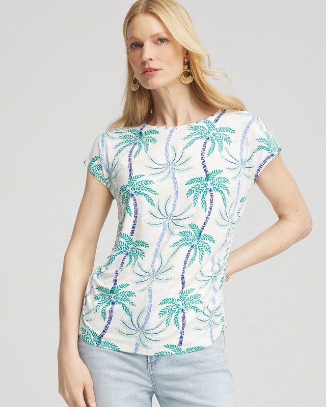 Cap Sleeve Dolman Tee - image 1